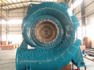 20m -300m Water Head Small Francis Hydro Turbine / กังหันน้ำฟรานซิสพร้อมเครื่องกำเนิดไฟฟ้า