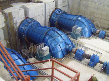 หัวน้ําต่ํา ทอร์ไบน์น้ํา Kaplan ทราบ 0.1MW - 5MW