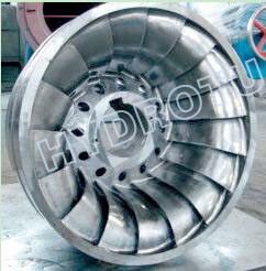 ส่วนประกอบกังหันน้ำของ Francis Turbine Runner แบบซิงโครนัสที่กำหนดค่าได้